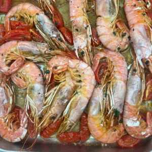 Gamberoni all'acqua pazza